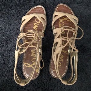 SAM EDELMAN TAN SANDALS BRAND NEW